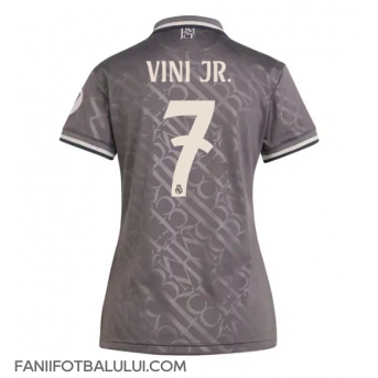 Real Madrid Vinicius Junior #7 Tricou Fotbal Replică 2024-25 Femei Treilea